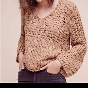 Moon River chunky knit sweater from Anthropologie sz M